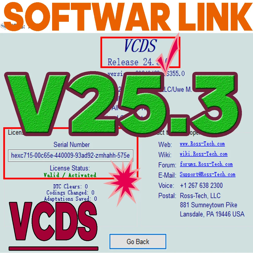 Update software vag com obd2 scanner