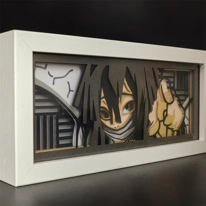 Demon slayer 3d аниме световой - Фотография_4