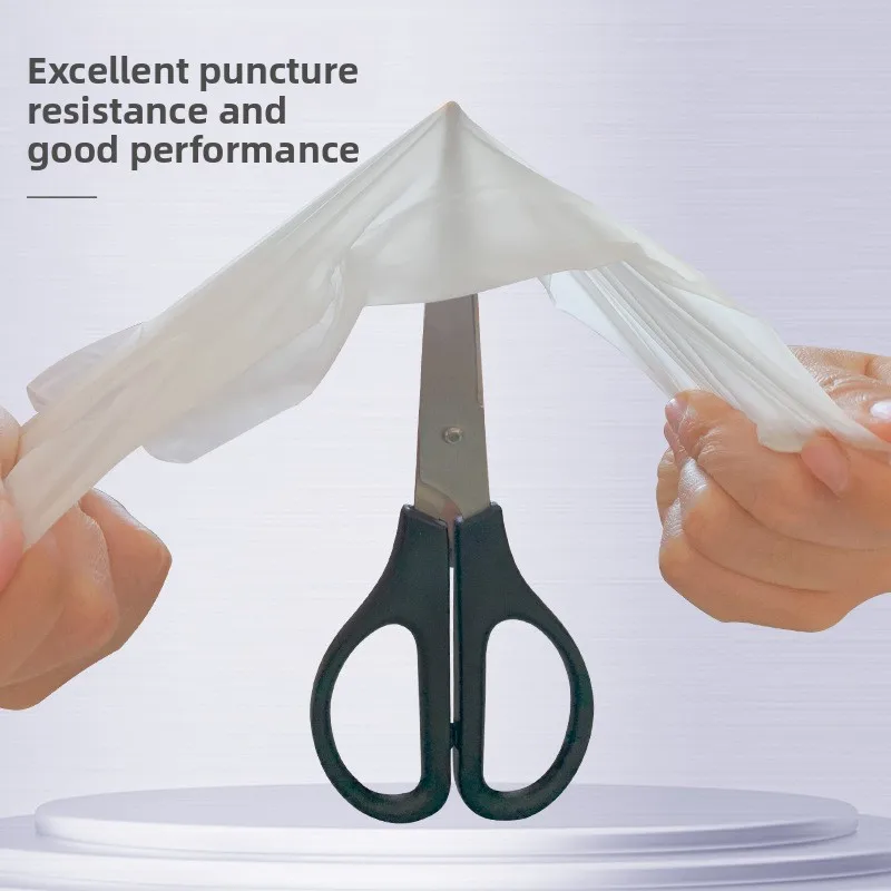 Одноразовые утолщенные пищевые кухонные перчатки из пвх для мытья посуды - Фотография_3