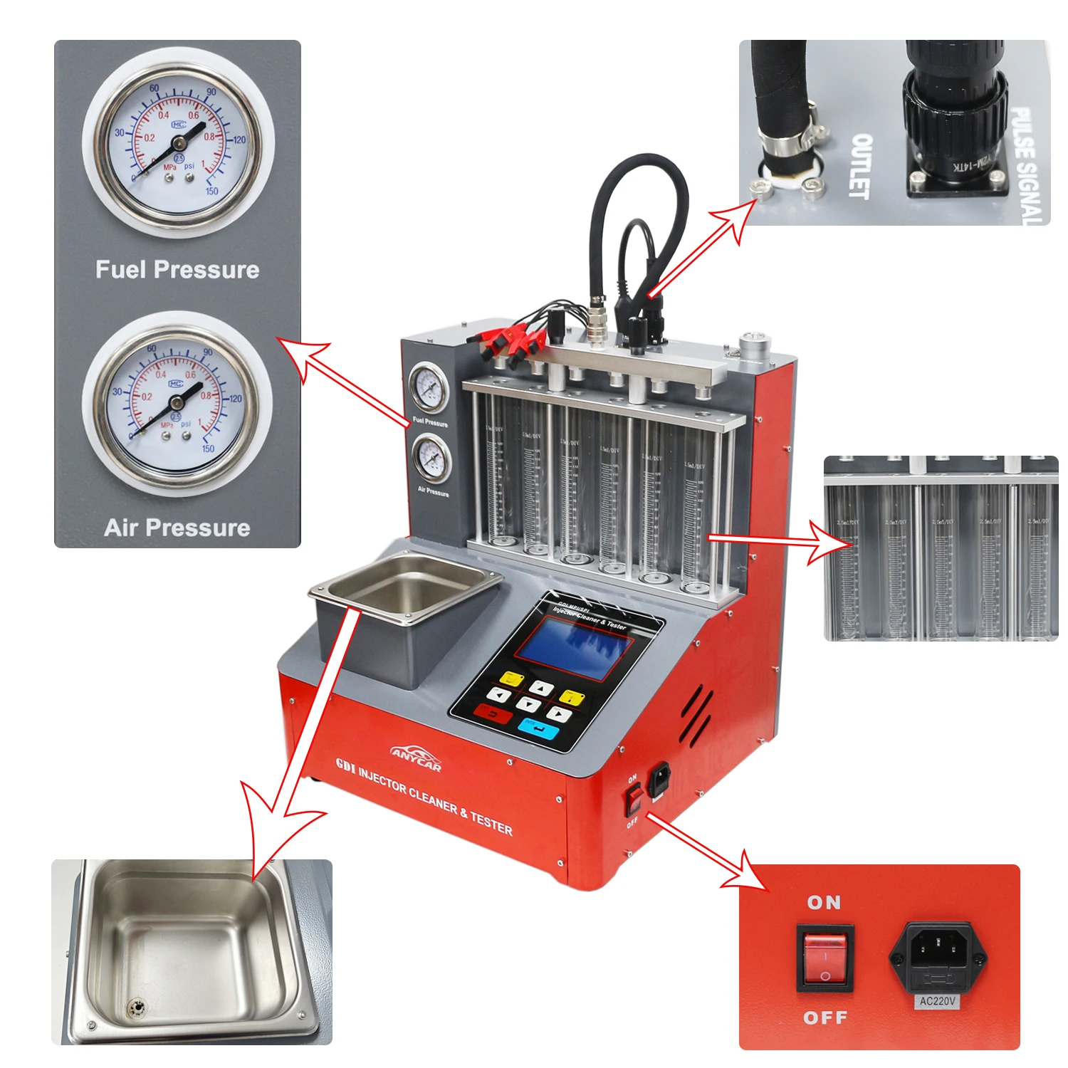 Tlf gdi очиститель и тестер топливных - Фотография_4