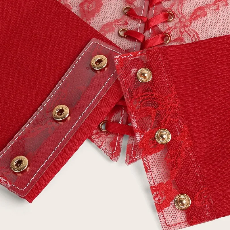 Модный женский корсет на талию - Фотография_6