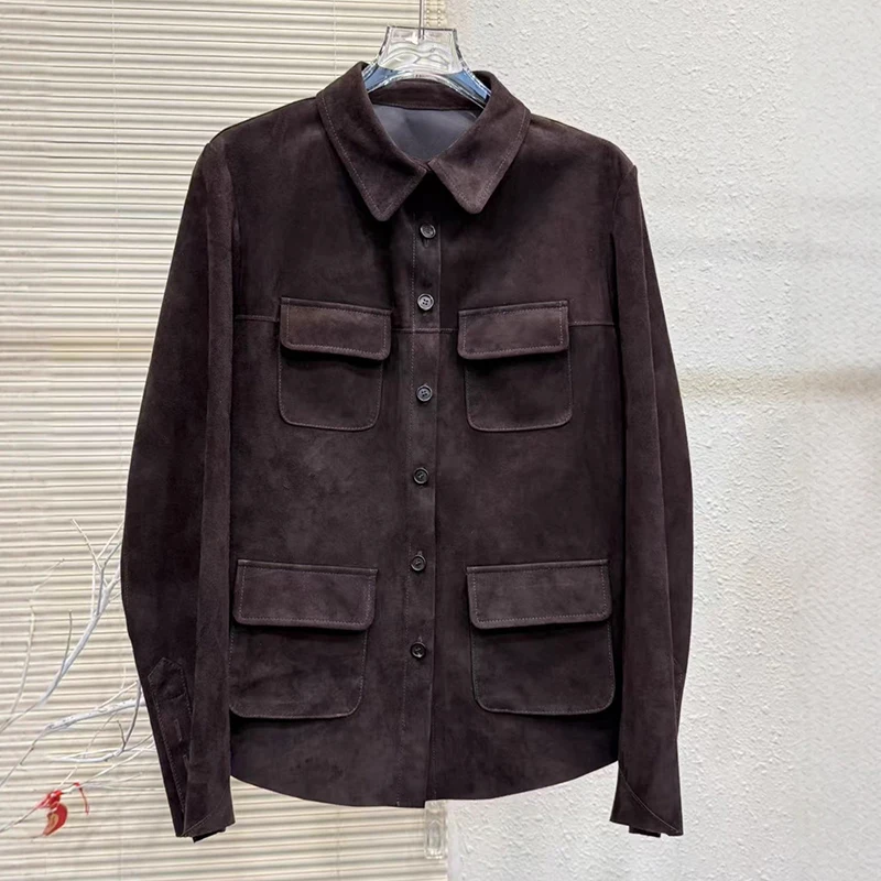 Натуральная замшевая куртка - Фотография_6