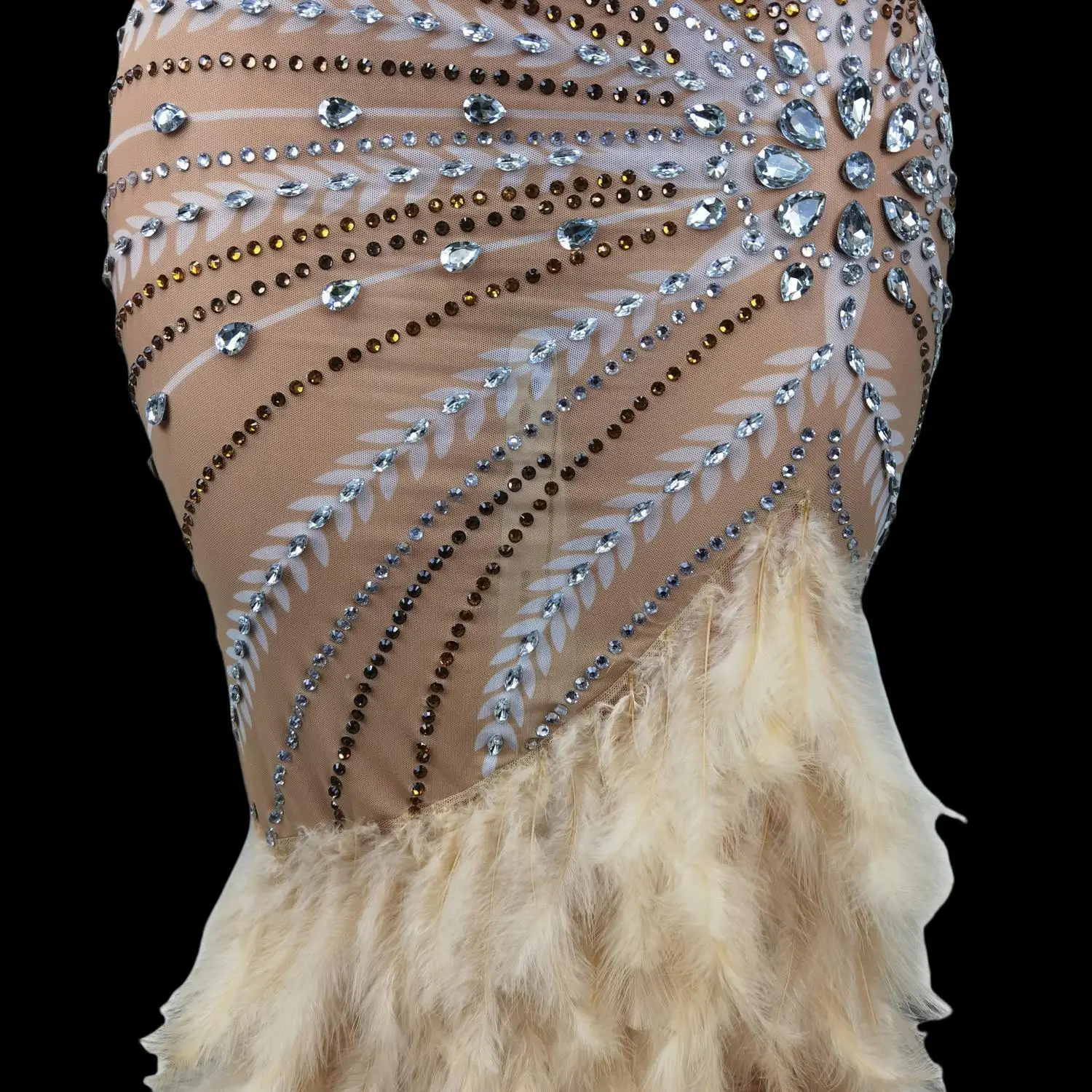 Роскошное элегантное вечернее платье русалки - Фотография_6