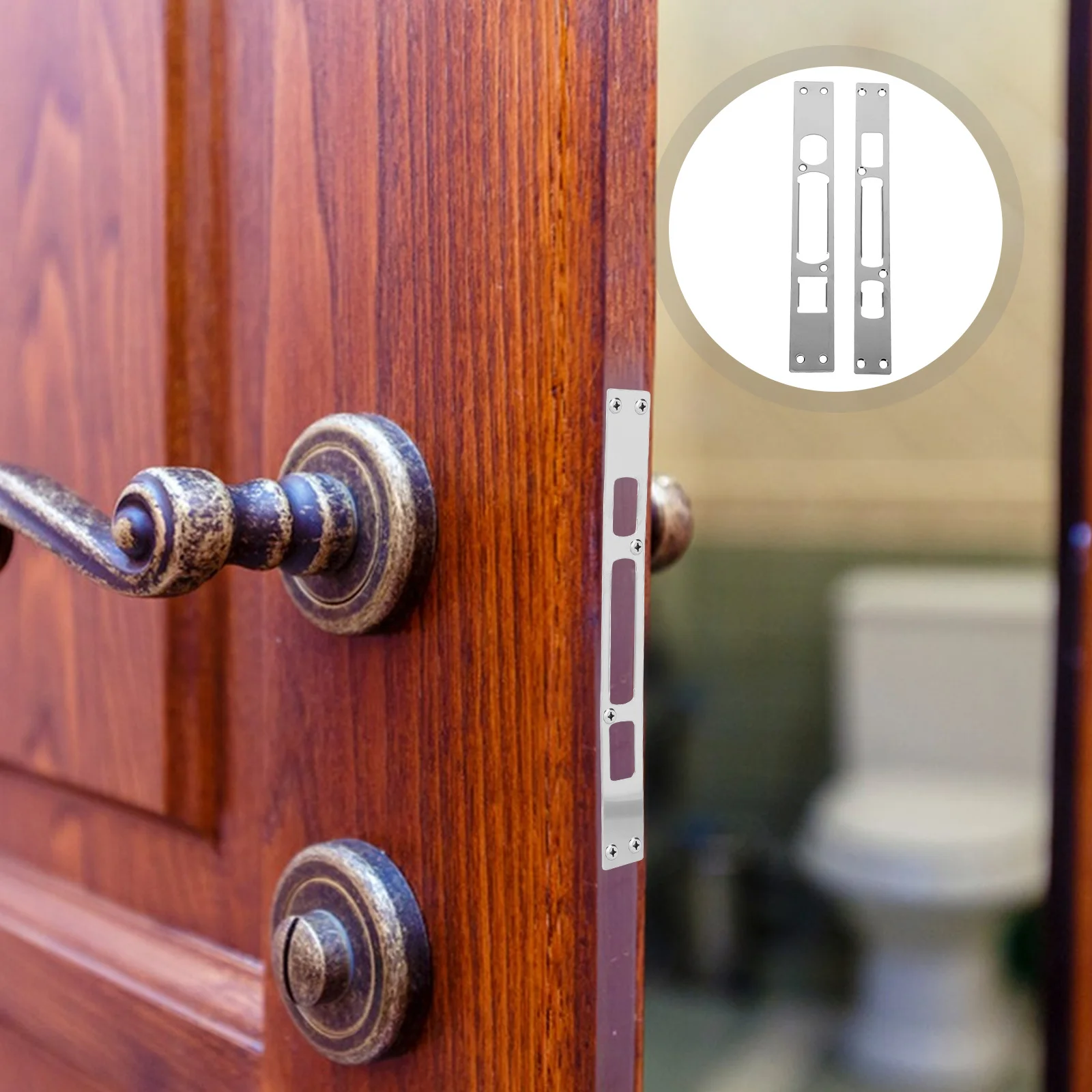 Прочный дверной защелка из нержавеющей стали