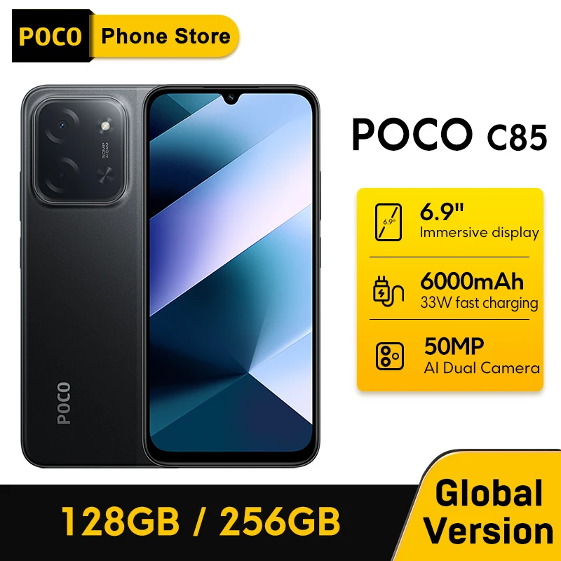 Новейший мобильный телефон poco c85