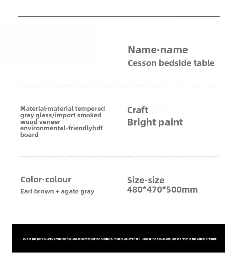 Итальянский минималистичный прикроватный столик из массива дерева - Фотография_4