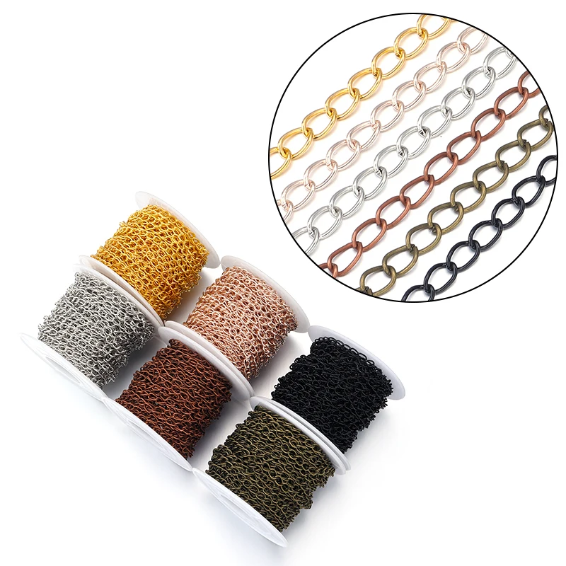 Мм железная цепочка с одной пряжкой