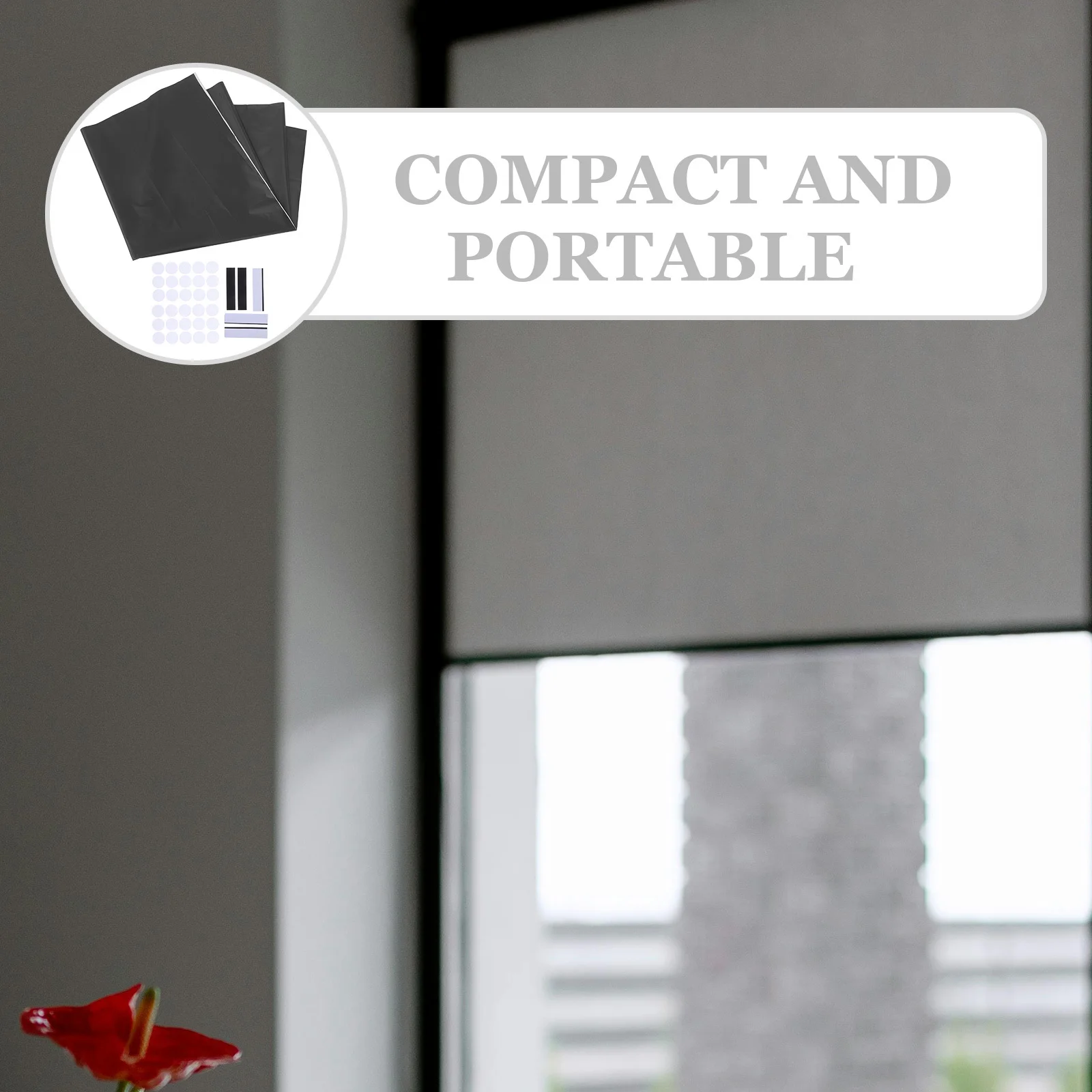 Портативная затемняющая штора для окон - Фотография_4