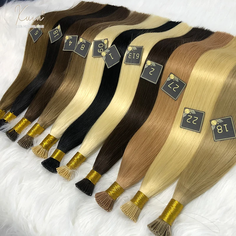 Прямые волосы для наращивания i tip