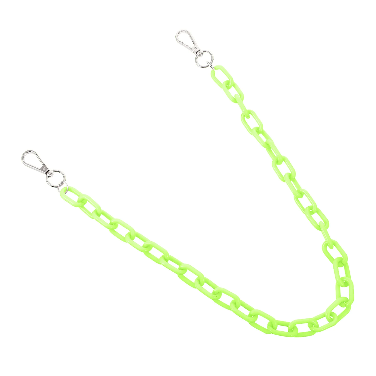 Акриловые джинсы с блестящей талией для ремня - Фотография_6