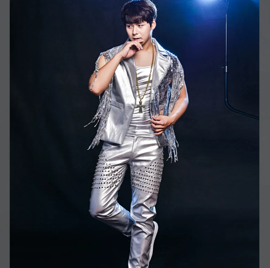 Модный мужской певец dj сценический - Фотография_2