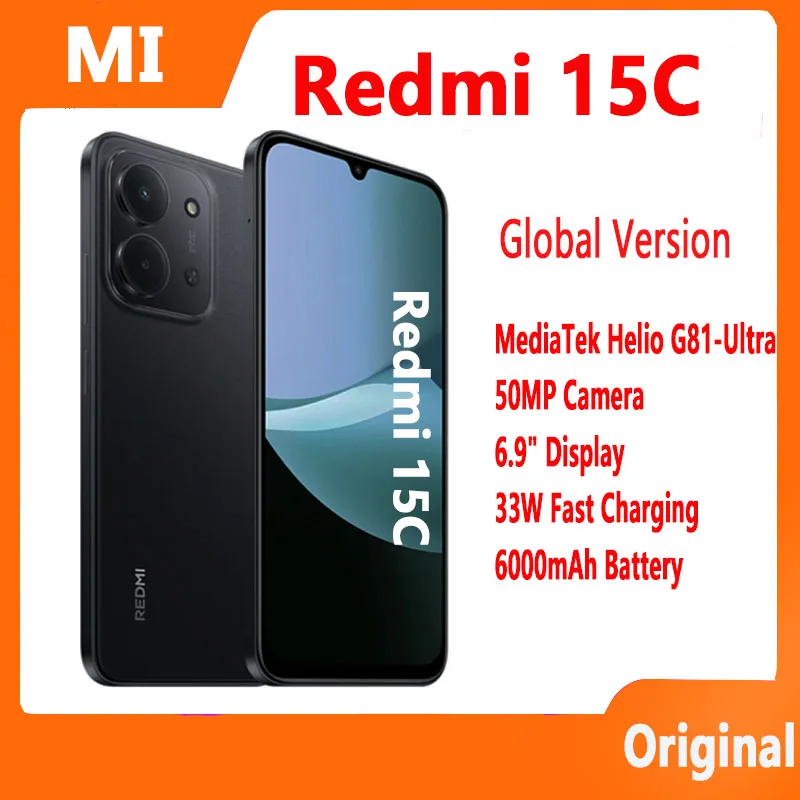 Смартфон xiaomi redmi 15c
