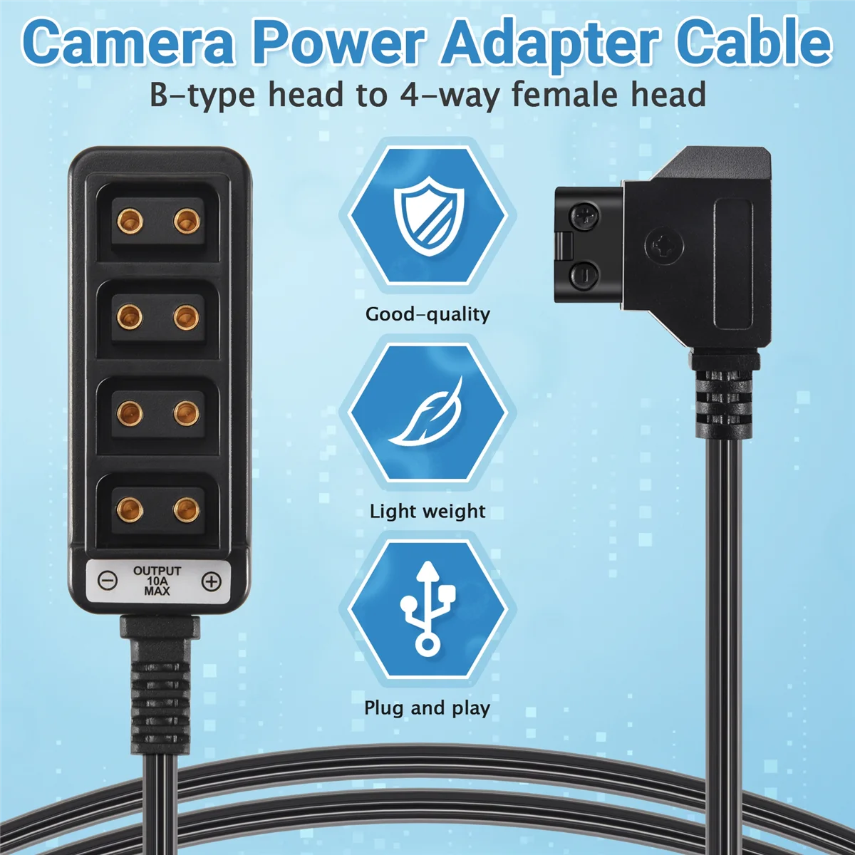 Aa91 мужской d-tap b тип power - Фотография_5