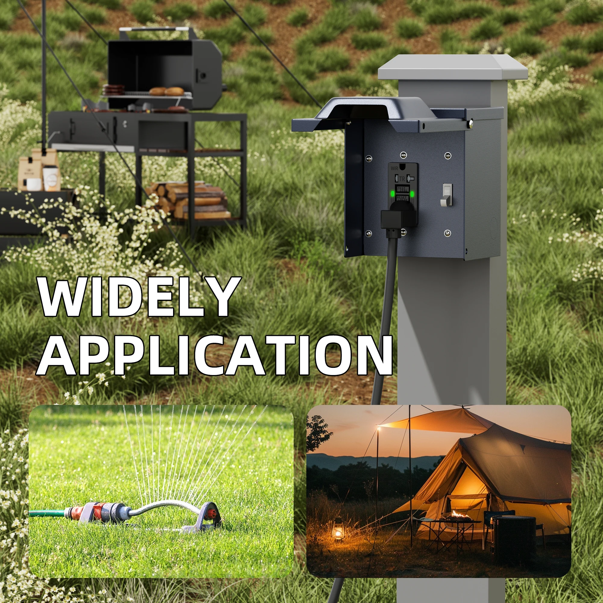 Наружная водонепроницаемая розетка ip66 - Фотография_6