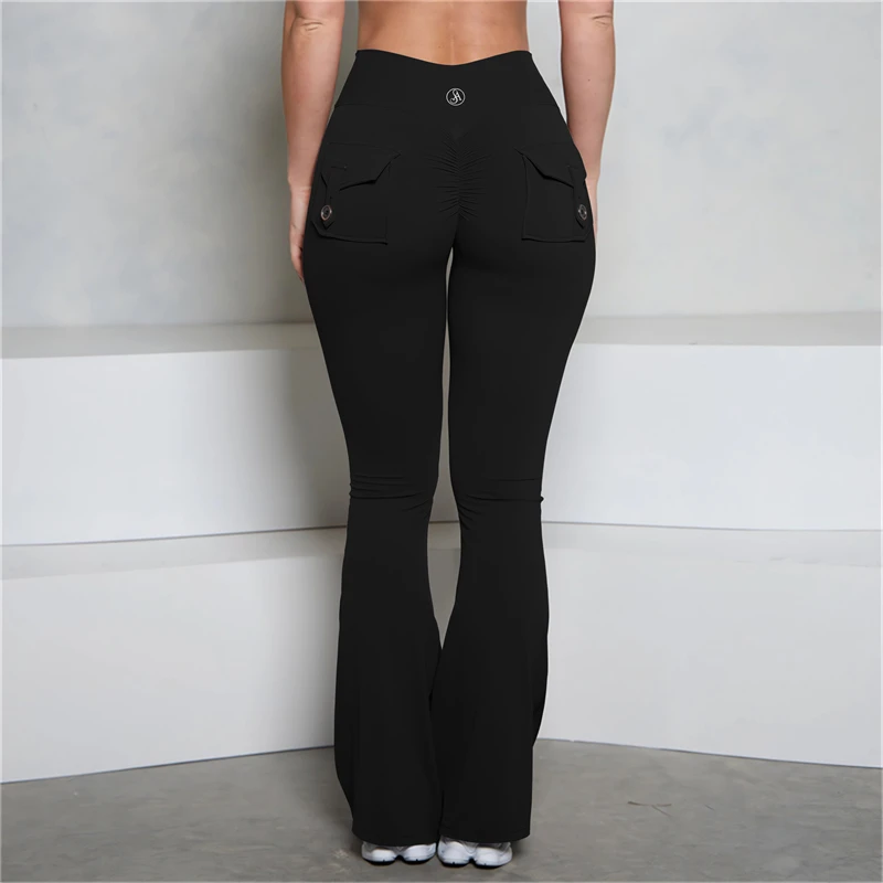 Брюки allure the brand pocket flare - Фотография_3