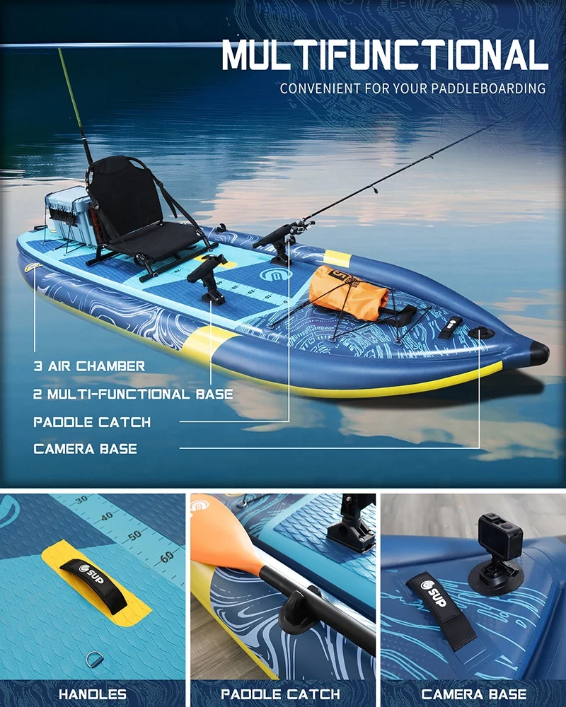 E-sup рыболовная каяк-лодка надувная - Фотография_5