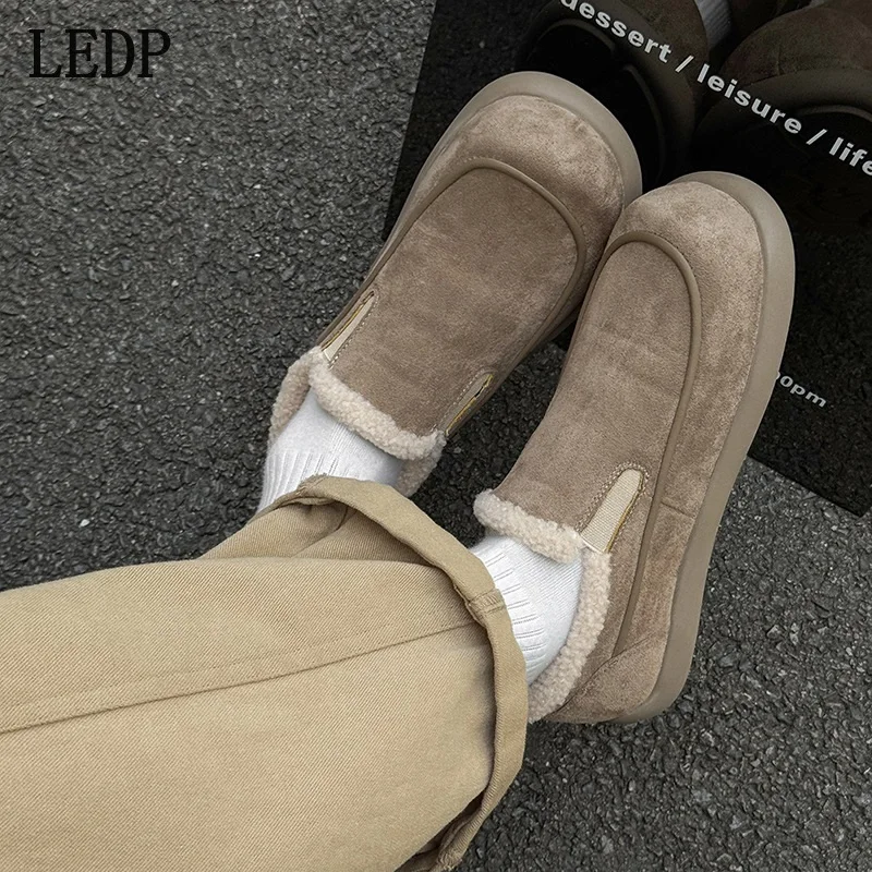 Мужская шерстяная обувь ledp - Фотография_3