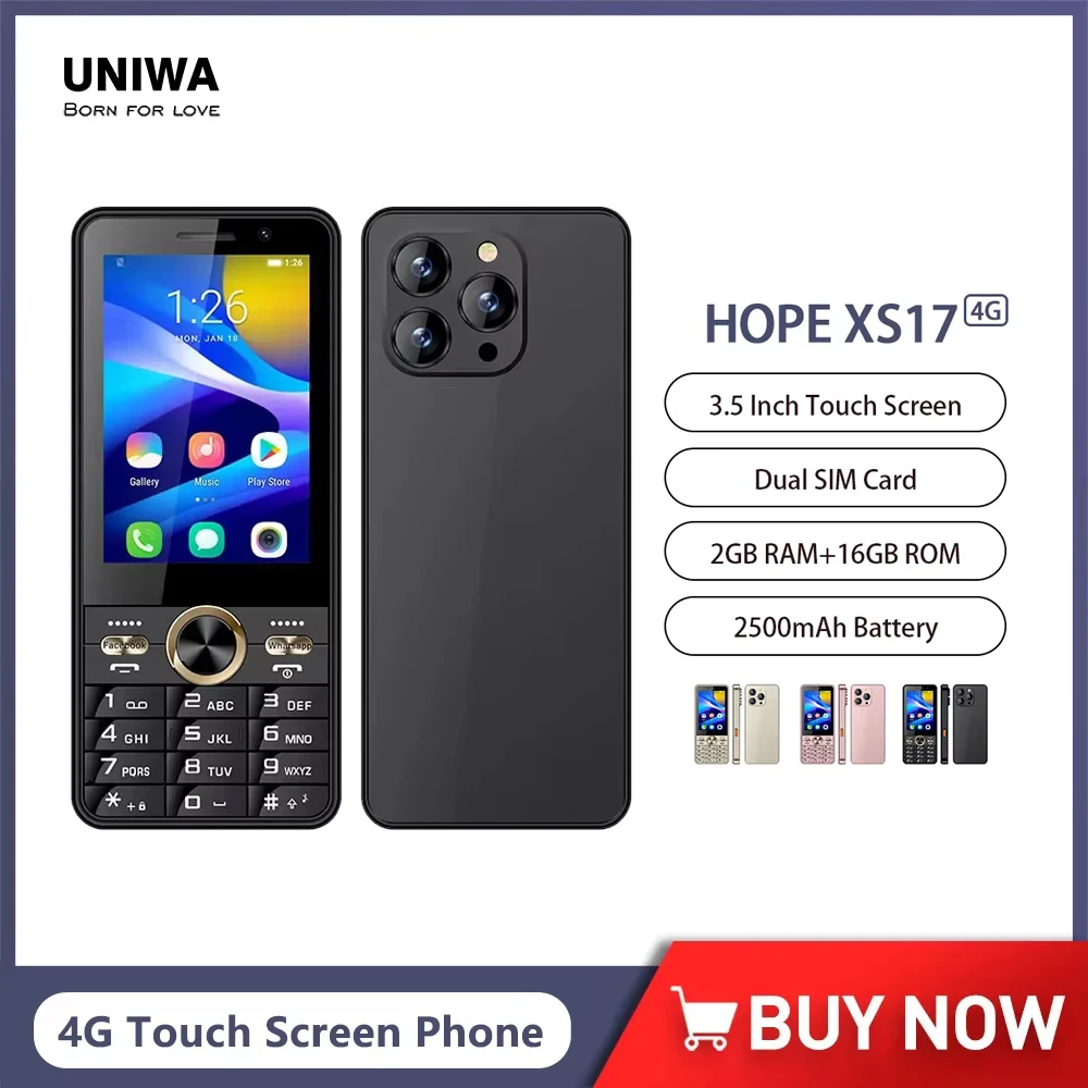 Uniwa hope xs17 4g сенсорный экран