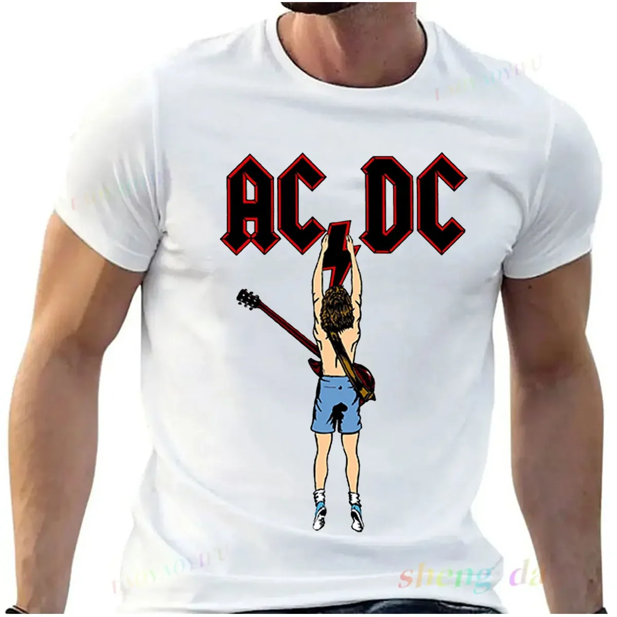 Футболка playera rock band ac dc - Фотография_6