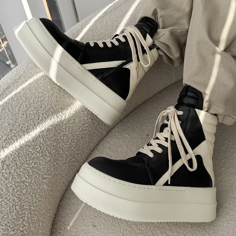 Ботинки унисекс на платформе с - Фотография_3