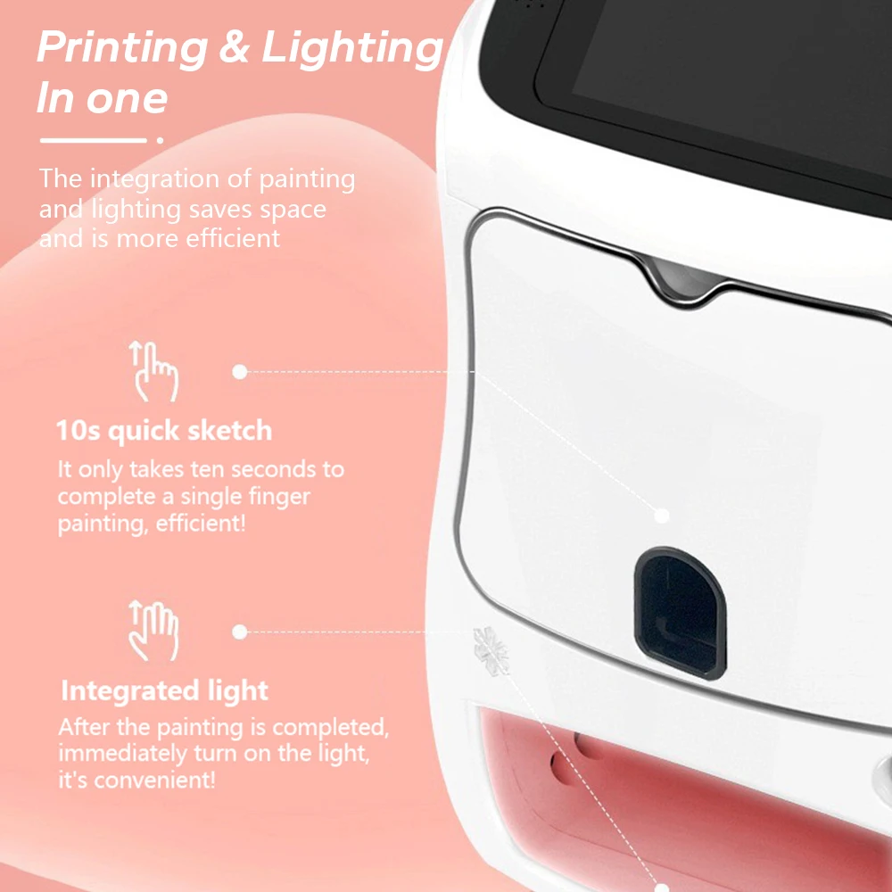 Stlf3d digital art smart nail painting - Фотография_5