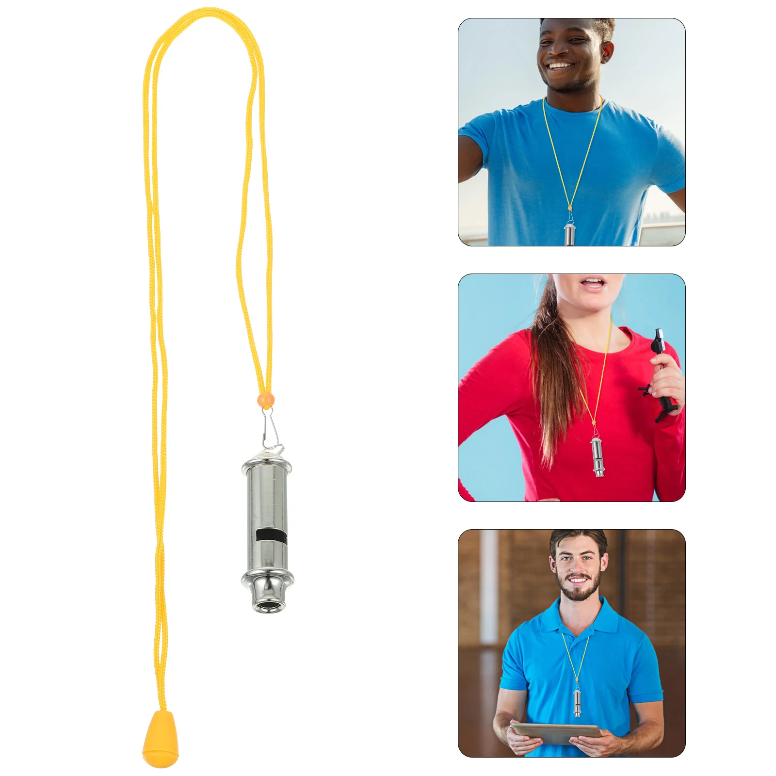 Металлический аварийный свисток из нержавеющей стали - Фотография_4