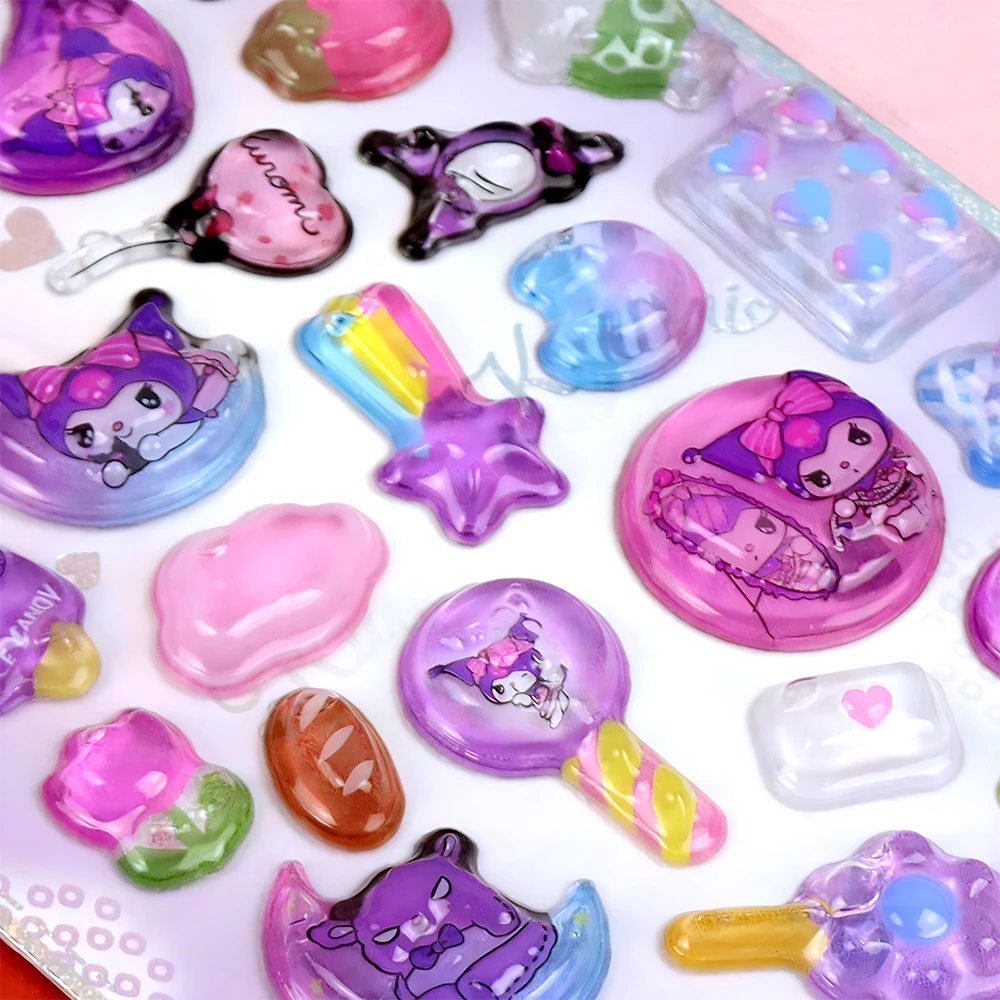 Sanrio мультфильм аниме 3d рельефные - Фотография_3