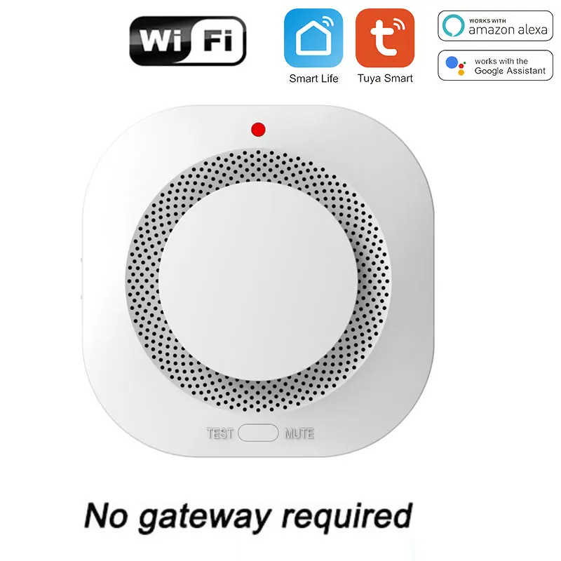 Tuya wi-fi датчик дыма домашняя - Фотография_6