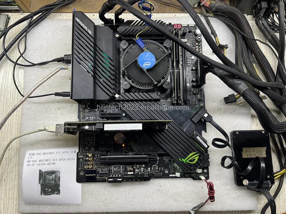 Материнская плата для rog maximus xii apex lga1200 pci-e3.0 m.2 atx - Фотография_6
