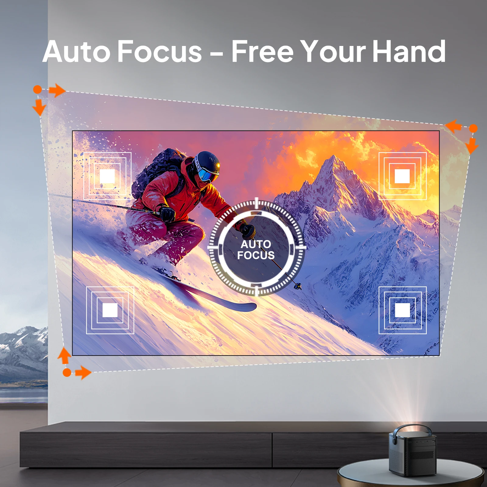 Byintek u80 max проектор 3d 4k кинотеатр android 11 - Фотография_6