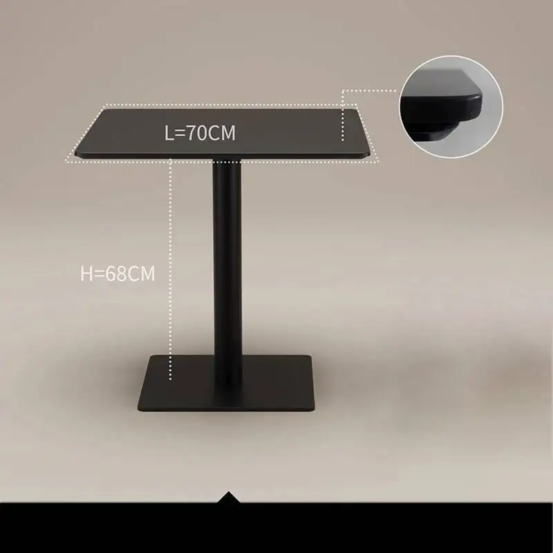 Деревянный минималистичный обеденный журнальный столик - Фотография_2