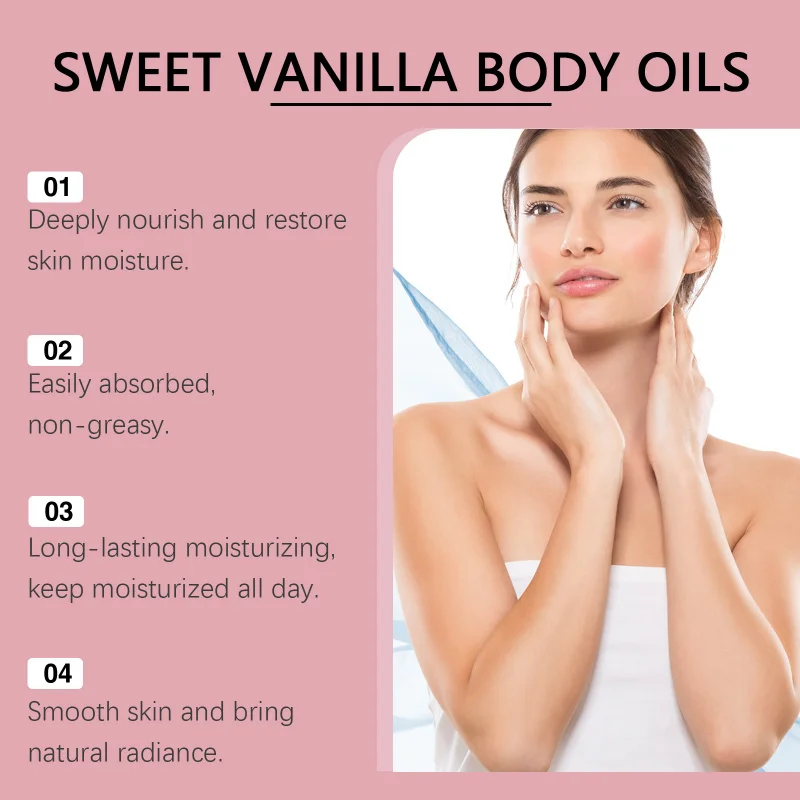 Увлажняющее масло для тела ванильного - Фотография_3