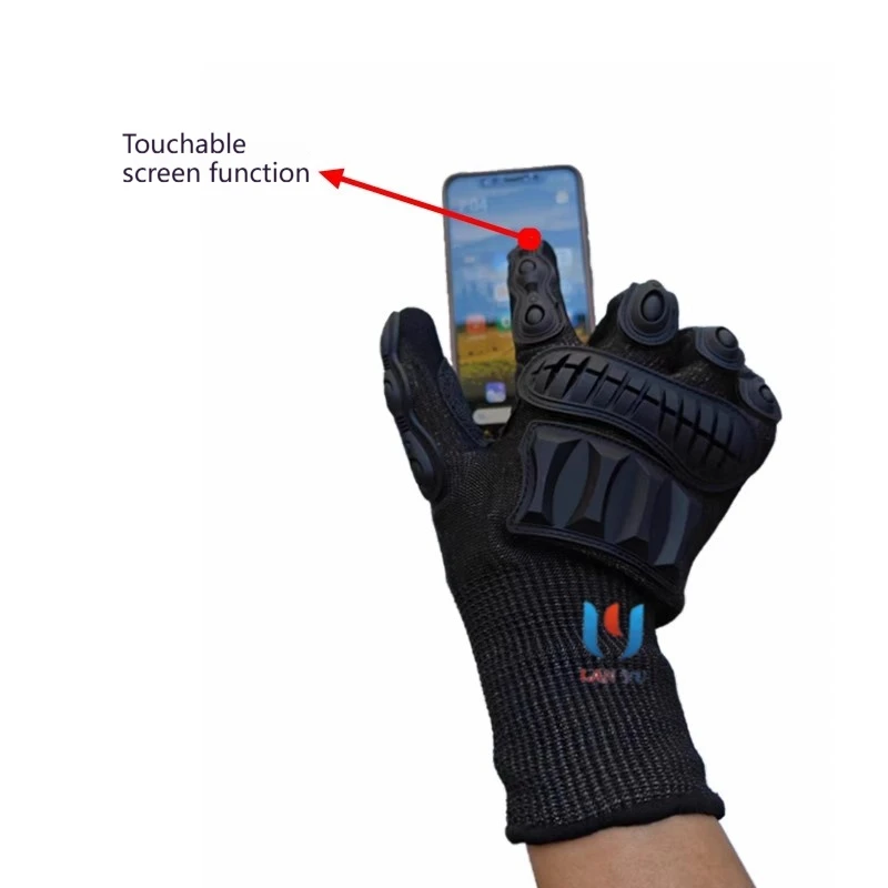 Мотоциклетные армейские перчатки - Фотография_2