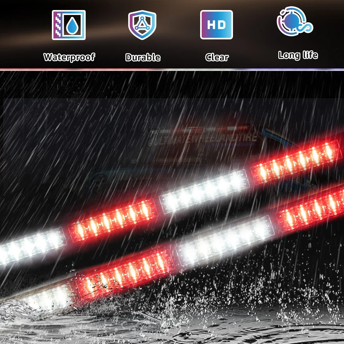 24 светодиода 2-в-1 предупреждающая - Фотография_6