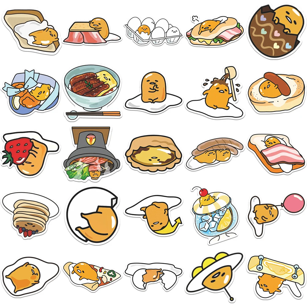 Kawaii sanrio gudetama аниме наклейки - Фотография_6