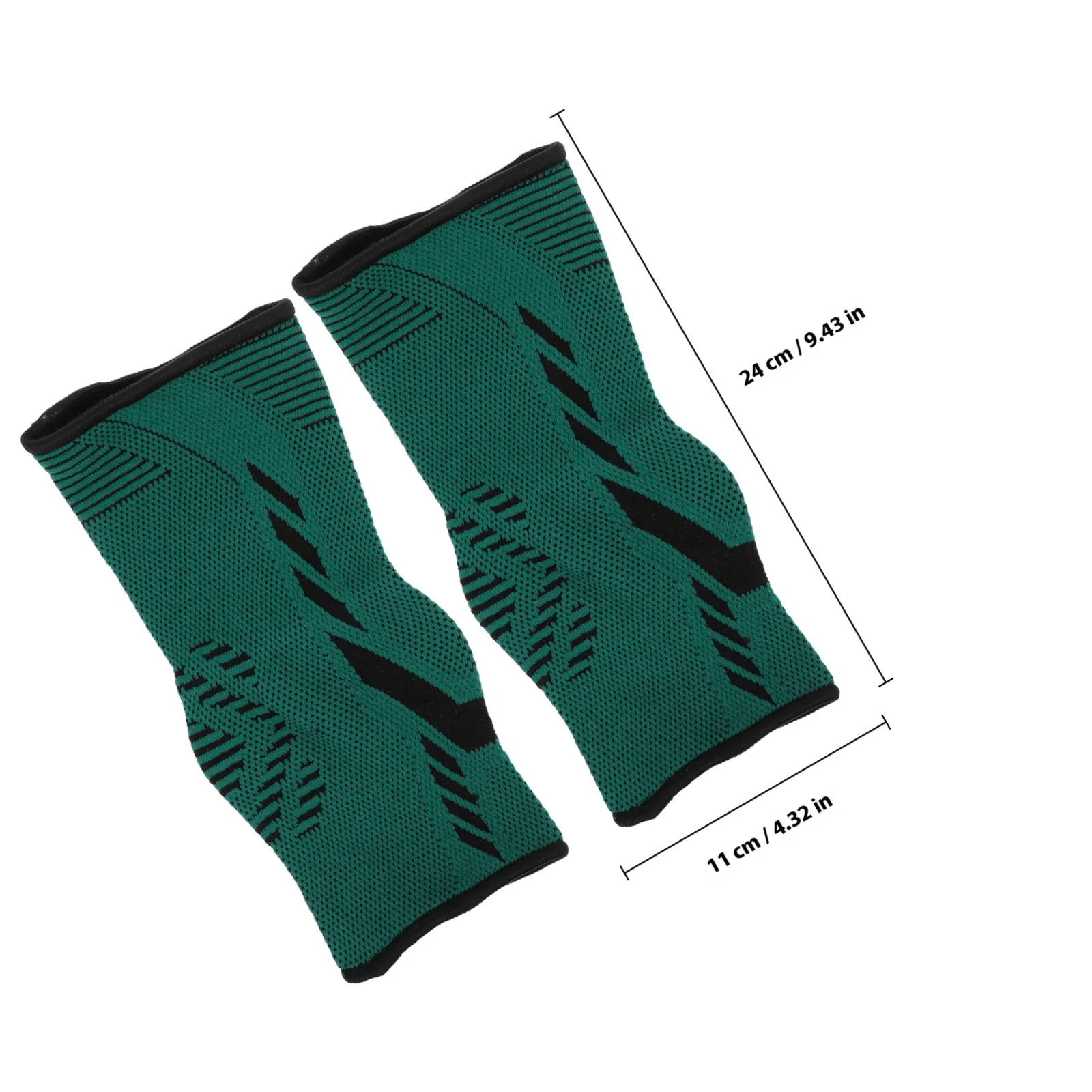 1 пара компрессионных рукавов для лодыжки для занятий спортом - Фотография_2