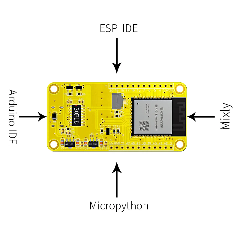 Esp32-s3 hmi 8m psram 16m flash arduino lvgl wifi и bluetooth 1 - Фотография_4
