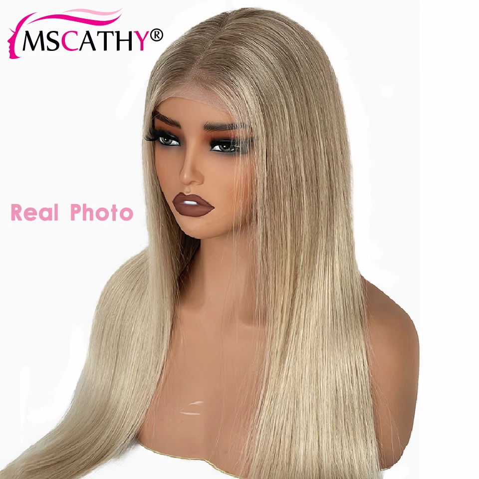 200% balayage пепельно-русый парик - Фотография_4