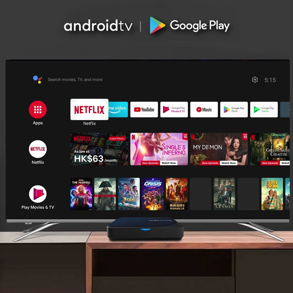 Rocktek g2 4k androidtv 14-потоковая - Фотография_3