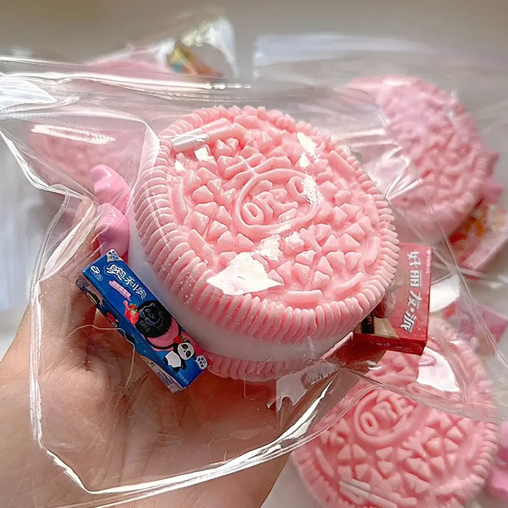 Силиконовая игрушка ручной работы для большого oreo для снятия стресса