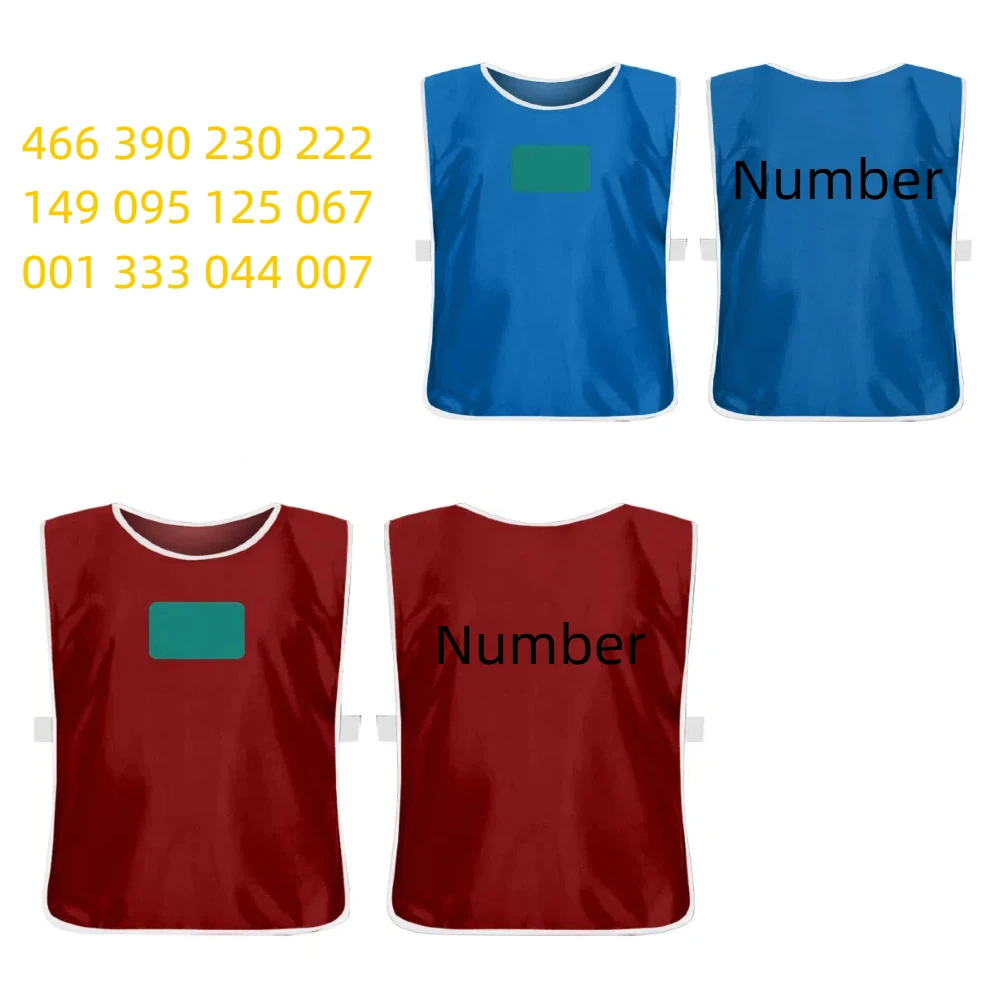 Костюм для косплея calamari games player 001 456 230