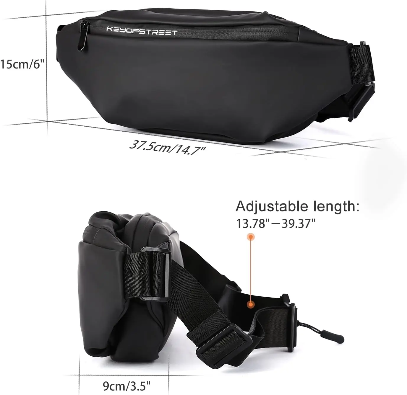 Поясная сумка через плечо для мужчин - Фотография_3