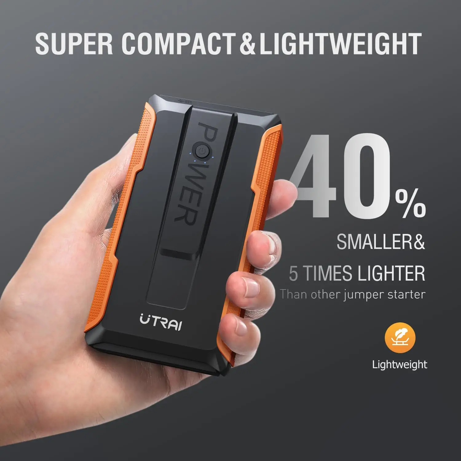 Utrai-car jump starter power bank - Фотография_5