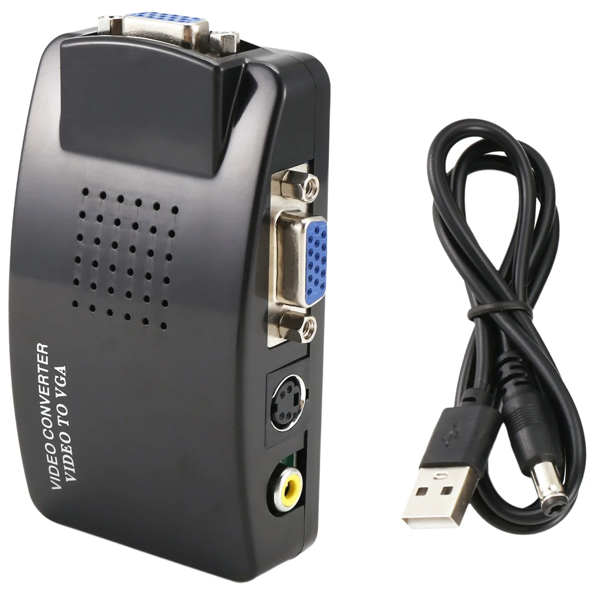 Адаптер aa91 av-vga rca vga конвертер - Фотография_3