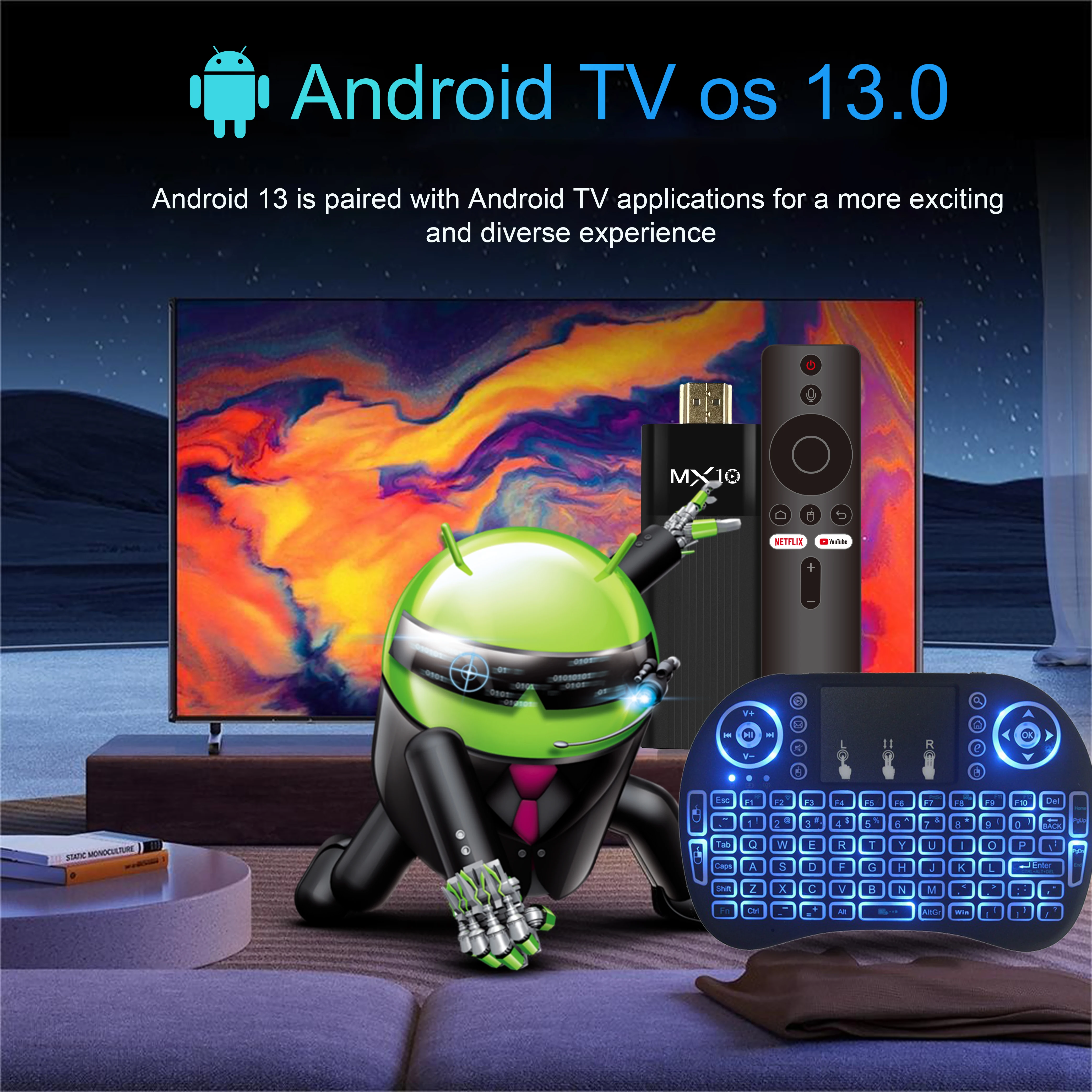 2,4g air mouse remote & fire - Фотография_6