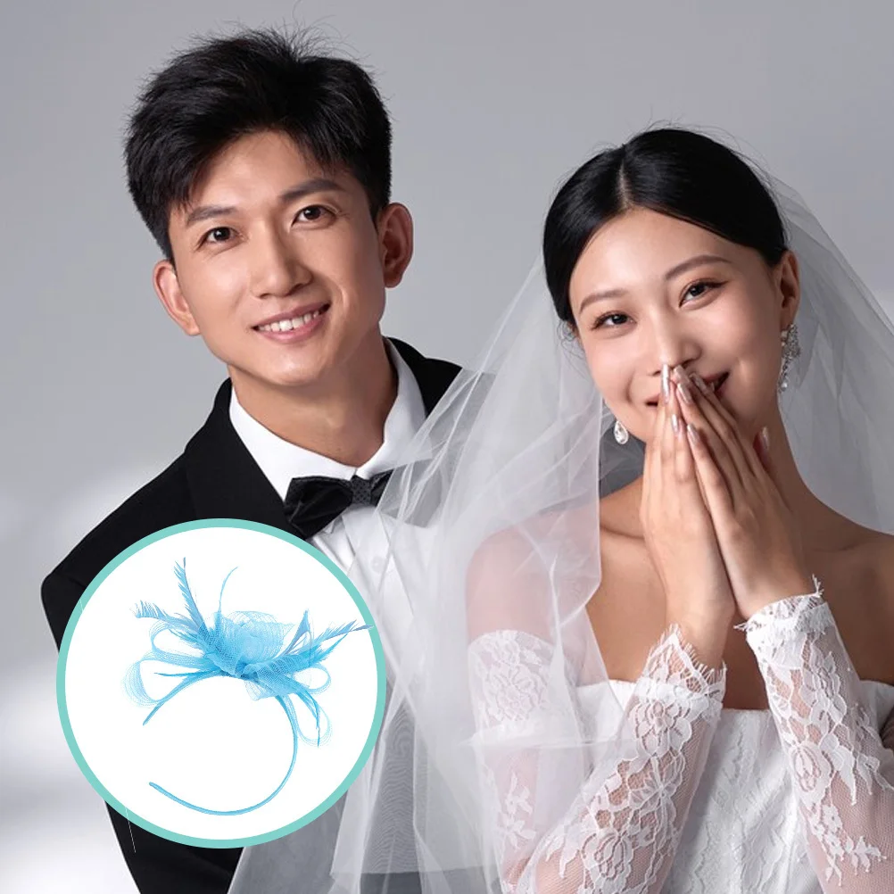 Женская шляпа-волшебница с вуалью из искусственного шлейфа