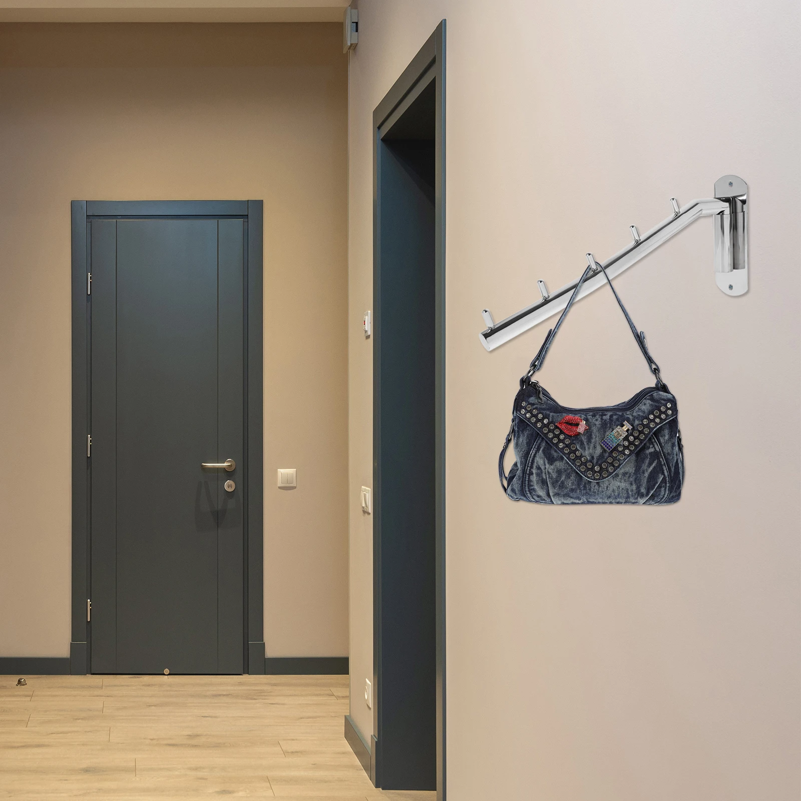 Настенный крючок для одежды из нержавеющей стали