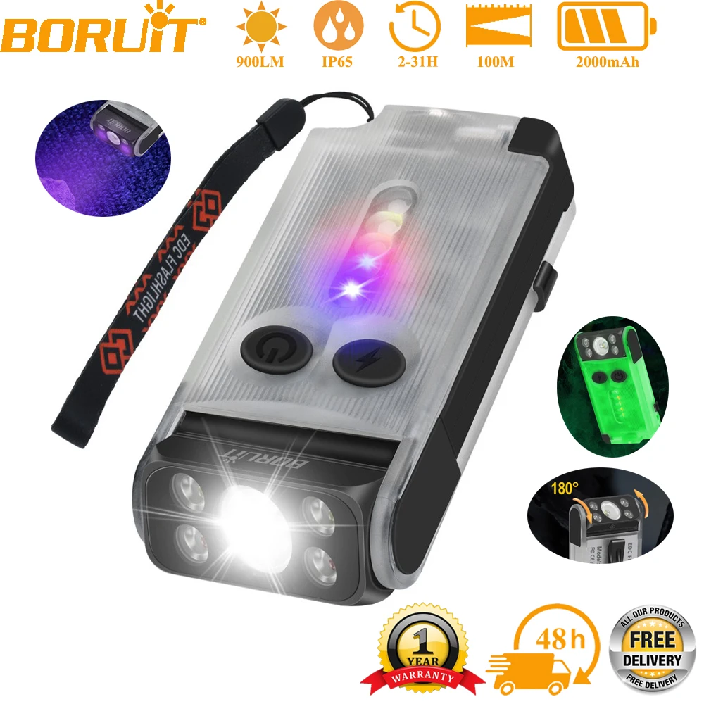 Boruit v30 900lm уф-светодиодный