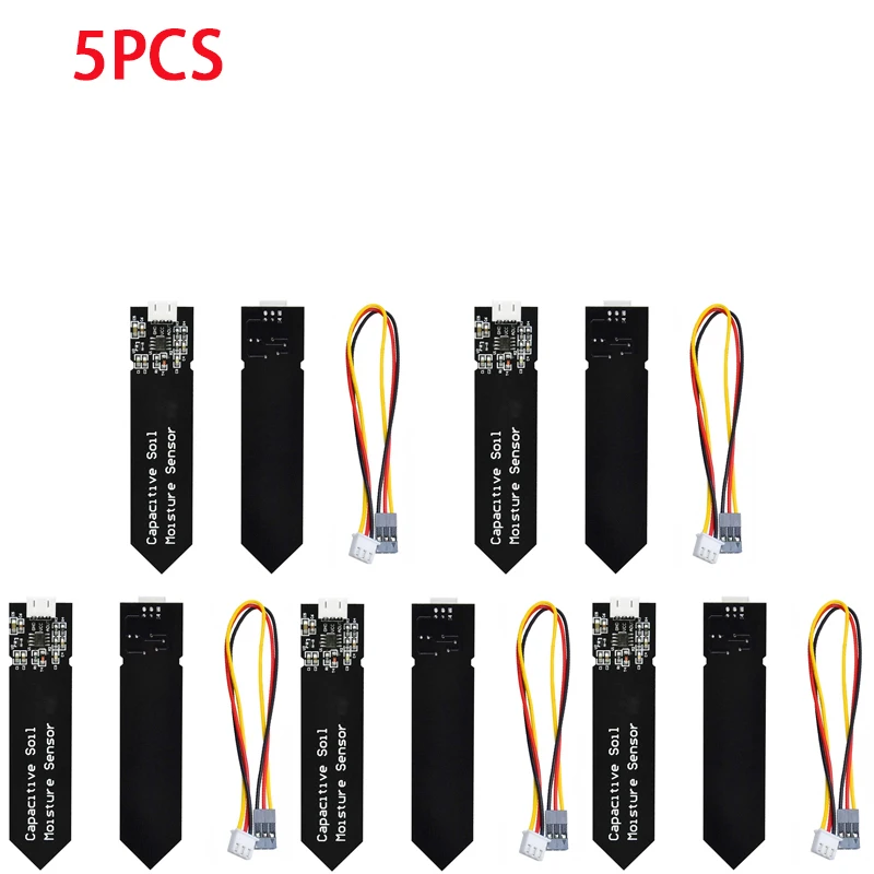 Емкостный модуль датчика влажности почвы - Фотография_2