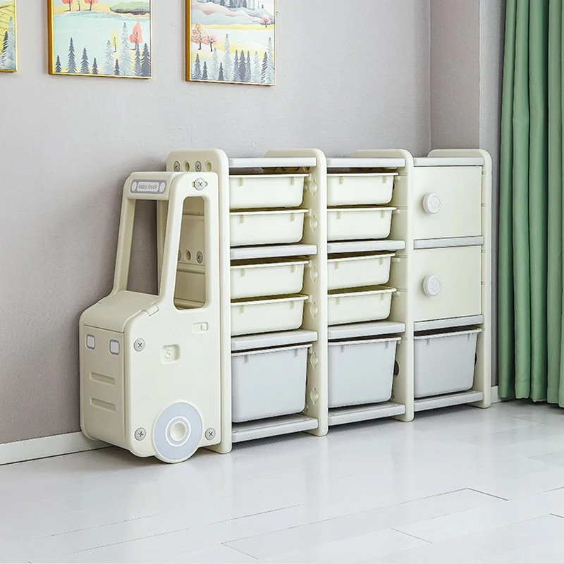 Высококачественная твердая детская полка для игрушек - Фотография_6